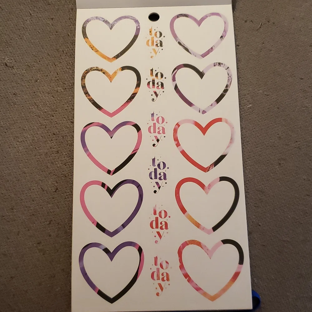 The happy planner glitter paint sticker book